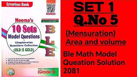 Set 1 | question no 5 | Neema