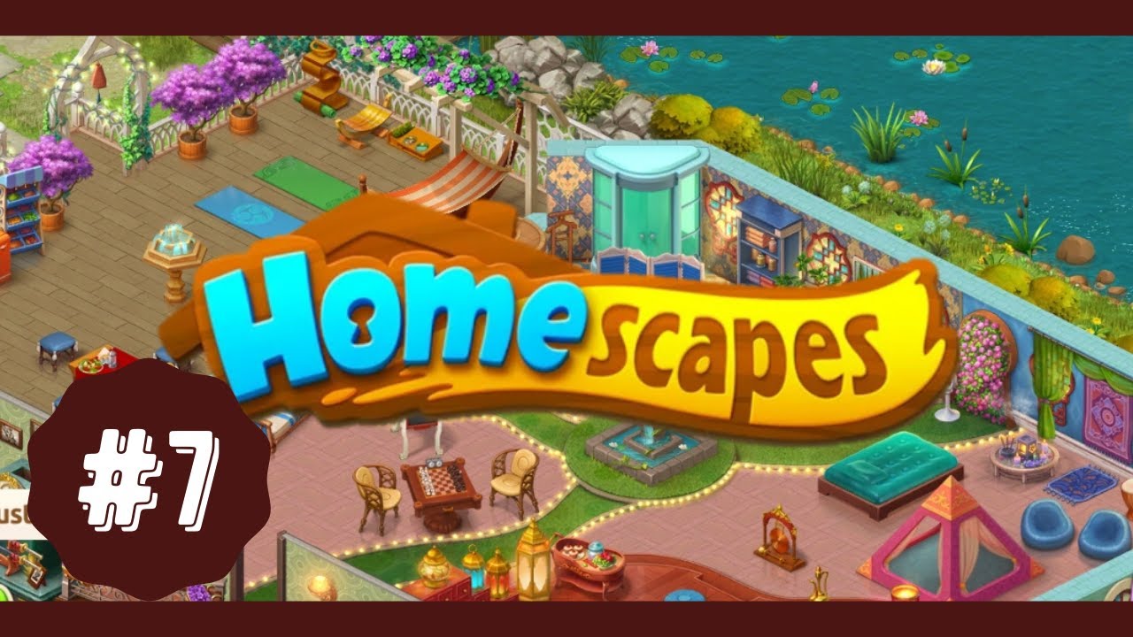 Homescapes Game Walkthrough ~Relaxation room 😱~ [DAY 1] - YouTube