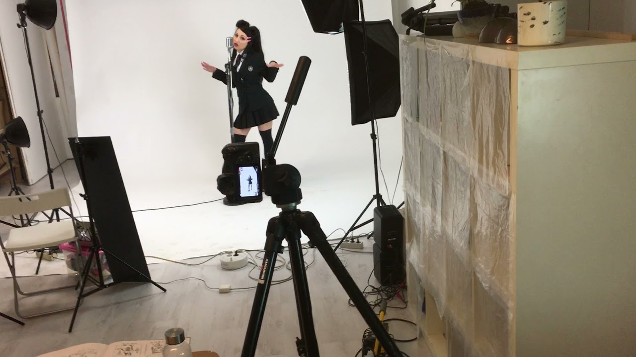 playbacking schoolgirl