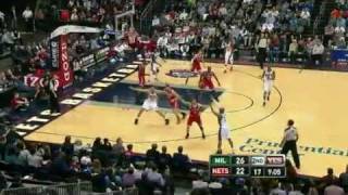NBA Milwaukee Bucks Vs New Jersey Nets Highlights Feb 19, 2012 Game Recap