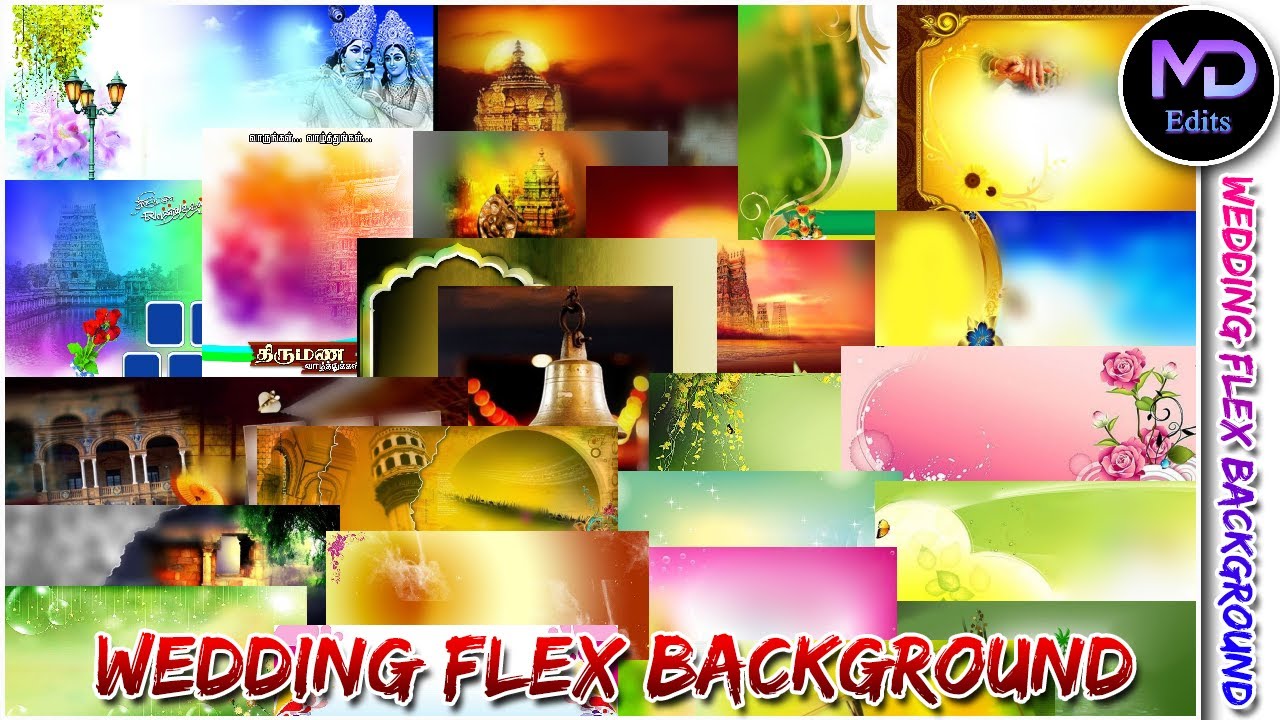 wedding Flex Background | wedding Background | MD Edits - YouTube