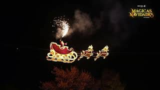 Papá Noel Vuela Por Los Cielos De Mágicas Navidades
