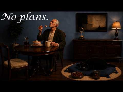 No plans ☕ | Vintage Noir Jazz for slow mornings, coffee with pancakes & Quiet thoughts.
