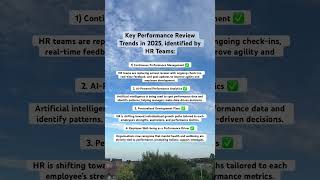Key Performance Review Trends in 2025, identified by HR Teams! 🤝