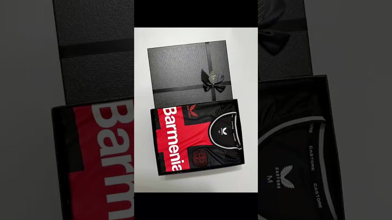 Bayer Leverkusen 2023-24 Home Jersey! ⚫️🔴🔥