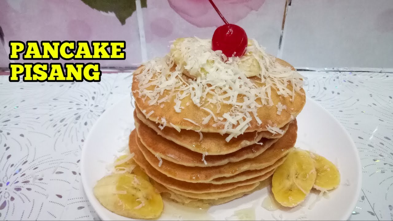  cara membuat pancake  pisang lembut YouTube