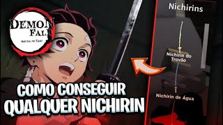 COMO CONSEGUIR QUALQUER NICHIRIN MUITO FÁCIL NO DEMON FALL