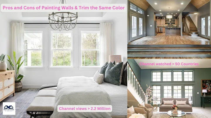 Pros and Cons of Painting Walls & Trim the Same Color | Is it okay to do walls and trim same color?
