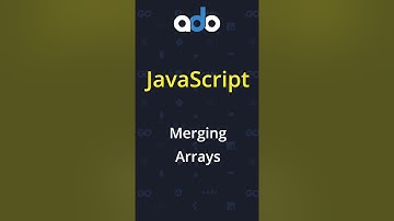 How to Merge Arrays in JavaScript in 30 seconds #shorts