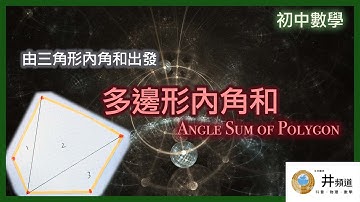 [初中數學] 由三角形內角和出發！多邊形內角和 | Angle Sum of Polygon |