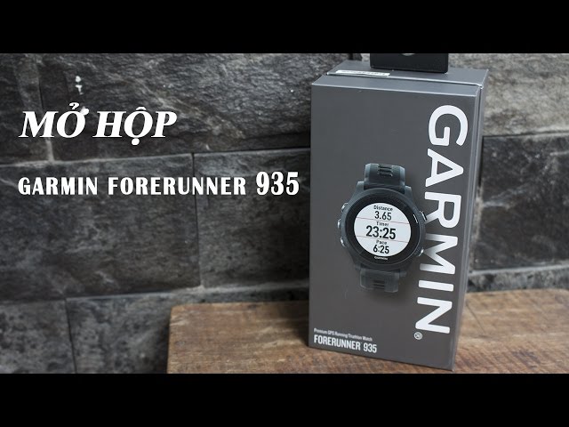 [TechWear.vn] Mở hộp đồng hồ Garmin Forerunner 935