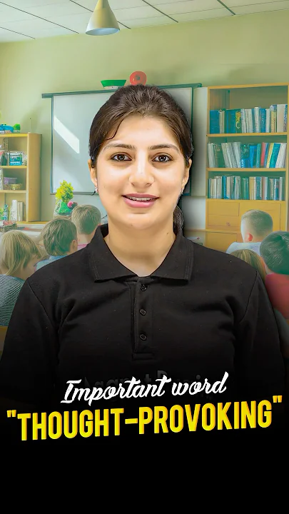 ?"Thought-Provoking" Important Word of the Lesson - Neem Baba | Class 6 English (Poorvi) #ytshorts