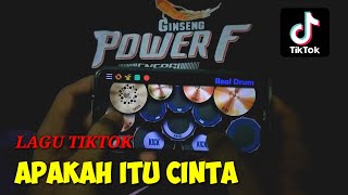 APAKAH ITU CINTA REAL DRUM COVER | HEE HAA HMM DJ TIKTOK