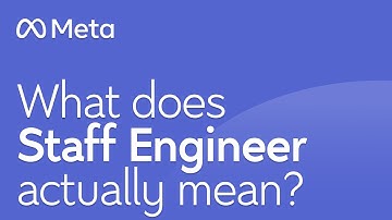 What is a Staff Engineer? (Meta Staff Eng explains)