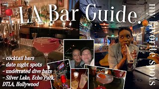 VLOG: LA Nightlife Guide🍸// underrated dive bars, places to meet strangers & date night spots ♥️