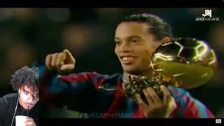 My First Time Reacting To Ronaldinho Football's Greatest Entertainment