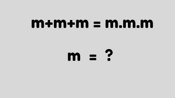 Japanese||Can you solve this math question?|| Find value of m||