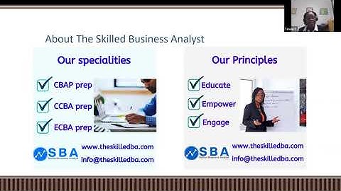 IIBA certifications overview - CBAP, CCBA and ECBA