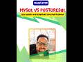 MySQL vs PostgreSQL Key Query Differences You Must Know #postgresql #psql