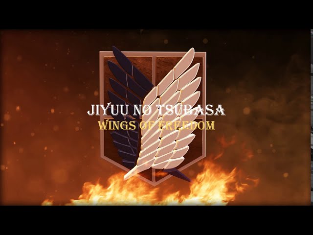 Shingeki no Kyojin (Attack on Titan) - Opening 2 - Jiyuu no Tsubasa [Lyrics  Karaoke] 