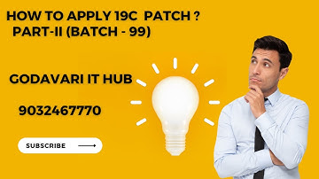 Oracle 19c Patching Part II: Advanced Patch  Techniques | Oracle DBA  Godavari IT HUB