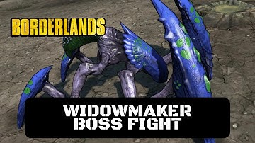 Borderlands Widowmaker Boss Fight (A Bug Problem)