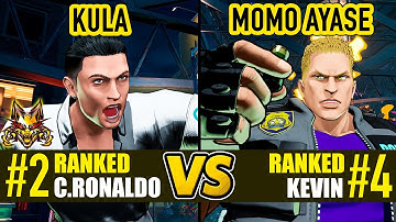 FF COTW ▰ KULA (#2 Ranked Cristiano Ronaldo) vs MOMO AYASE (#4 Ranked Kevin) ▰ High Level Gameplay