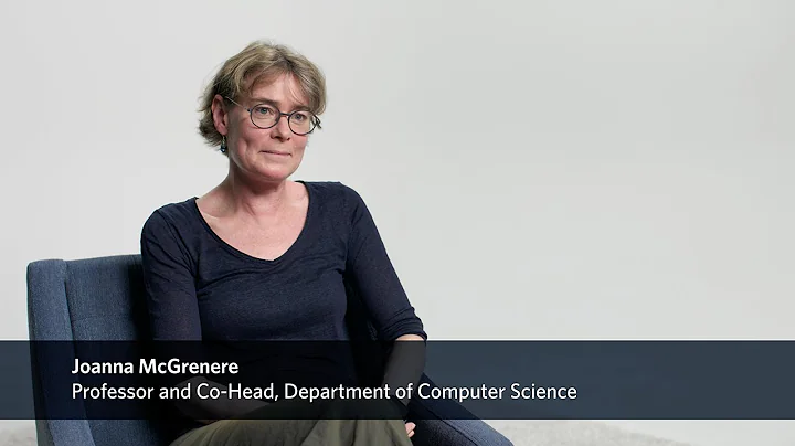 Royal Society of Canada 2025: Dr. Joanna McGrenere