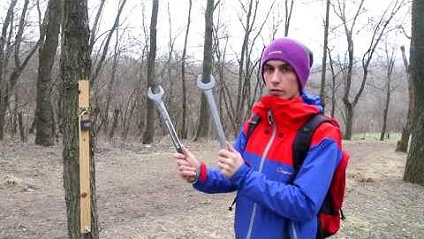 How to open a lock with a nut wrench   YouTube