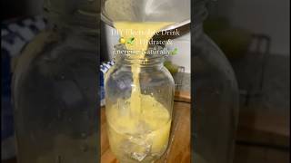 DIY Electrolyte Drink 🍋🥒 | Hydrate &amp; Energize Naturally!