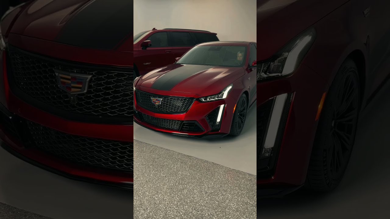 Radiant Red Perfection CT5 V Blackwing And Escalade From The Cadillac Dream Giveaway