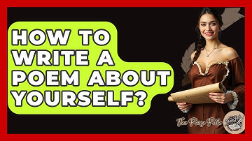 How To Write A Poem About Yourself? - The Prose Path