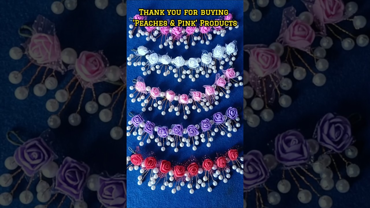 DIY Hair Brooch Tutorial | Easy & Elegant Hair Accessory Making at Home 