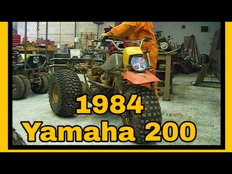 1984 Yamaha 200 Shaft Drive 3 Wheeler - YouTube
