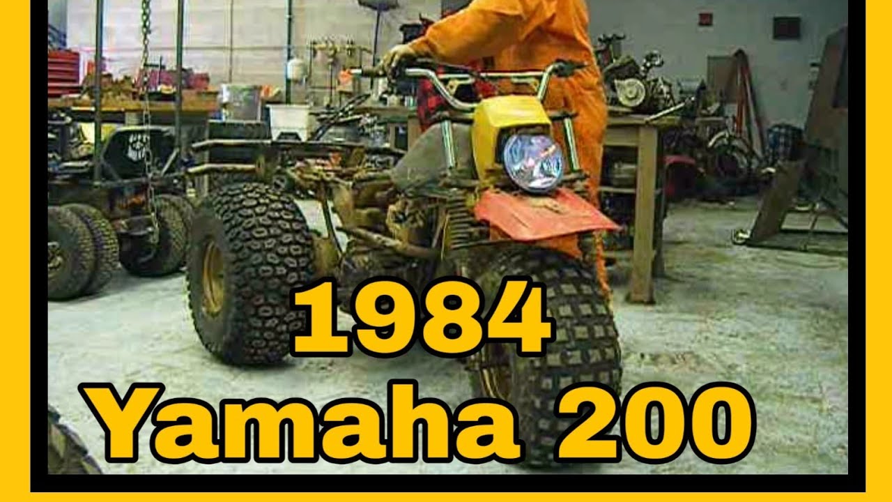 1984 Yamaha 200 Shaft Drive 3 Wheeler YouTube