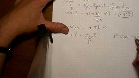 ECE3300 Lecture 28-2 Derivation of Wave Equation