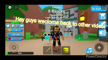 My rebirthing setup! Mining simulator