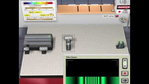Demo - Light Diffraction - Slit Spacing