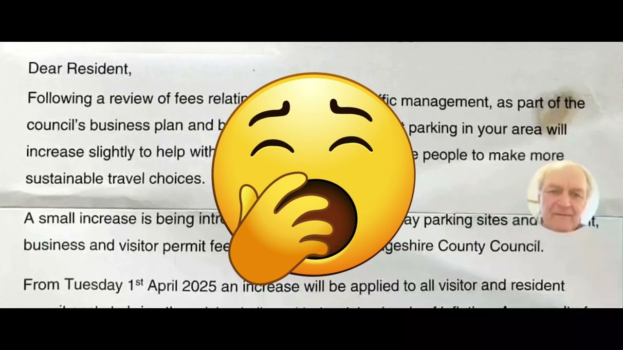 Parking Permits Letter Cambridge County Council (march 2025)