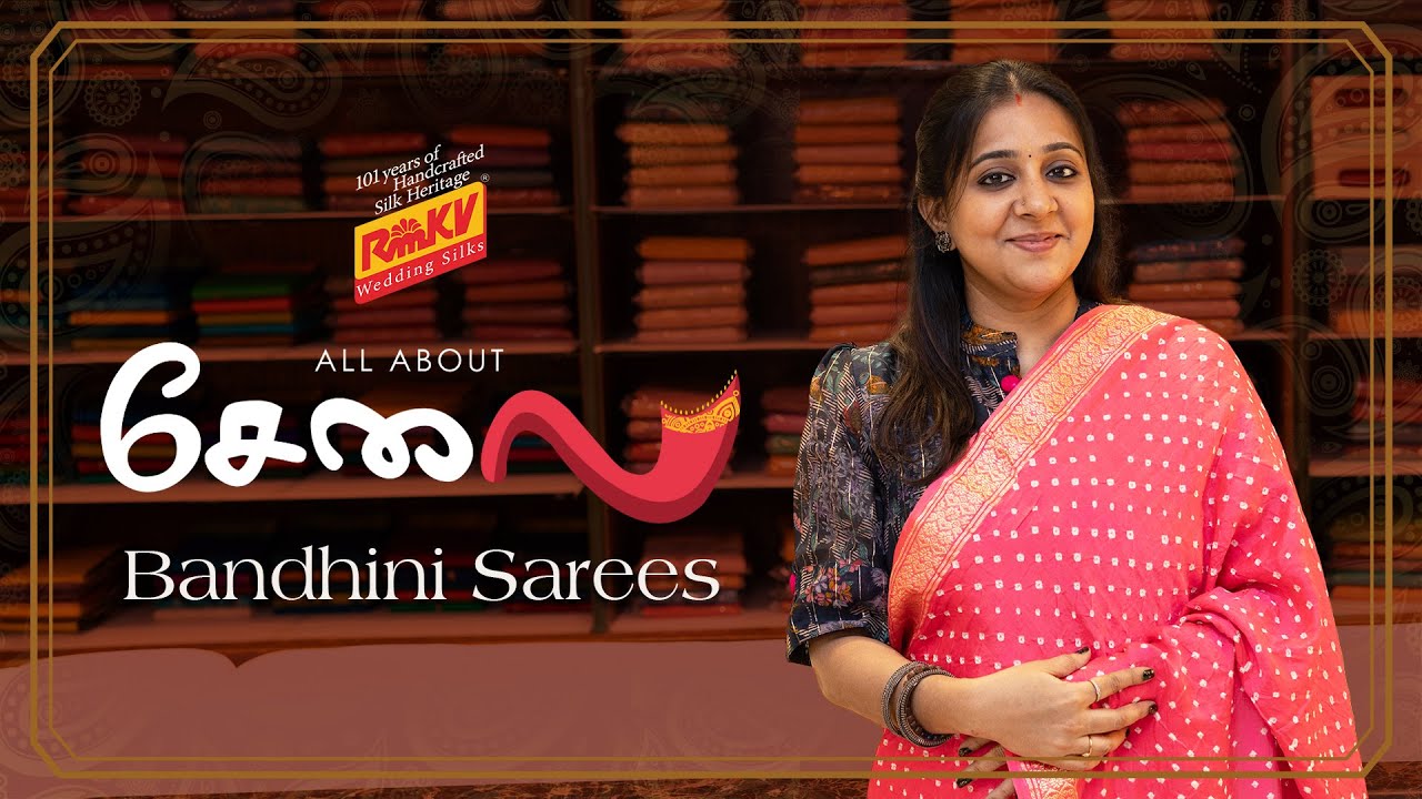 Bandhani Silk Sarees | All About Selai by RmKV | Bandhej Collection
