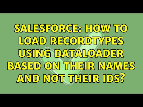 Salesforce: How to