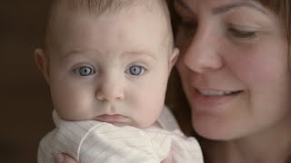 Cinematic baby video portrait | 5 month old baby Karin | Sony A7S III + Zeiss Batis 85mm\/1.8