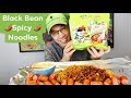 Mukbang / Black Bean Spicy Noodles