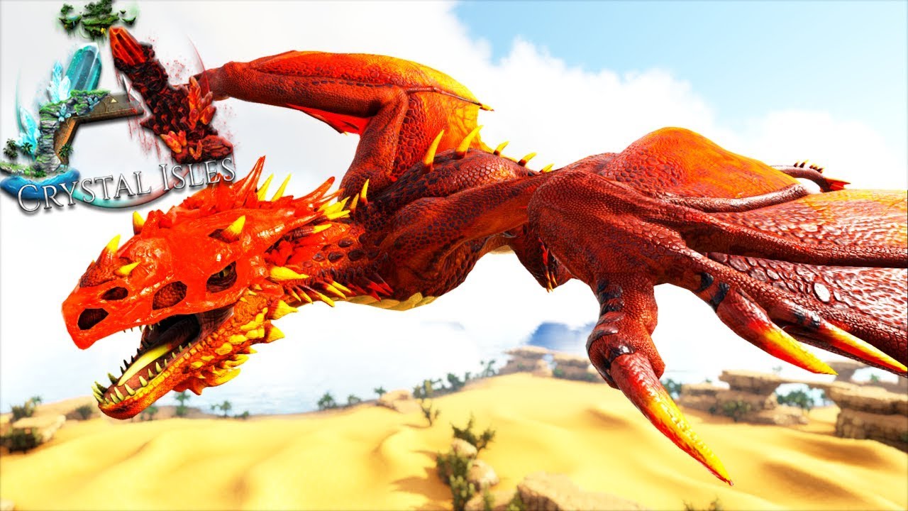 Localizacion De Huevos De Wyvern De Cristal En Crystal Isles Ark Survival Evolved Youtube