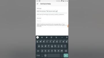 How To Add Instagram Quick Reply Messages In DM