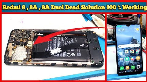 Redmi 8,  8A Dead Solution // Redmi 8A Duel Dead Solution // Checking  Primary Line  Secondary Line