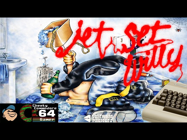 シャリー JET SET WILLY – Commodore 64 (1984) | Software Projects' Iconic