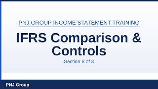 Ifrs Comparison And Period-End Controls Pnj Group Income Statement Training