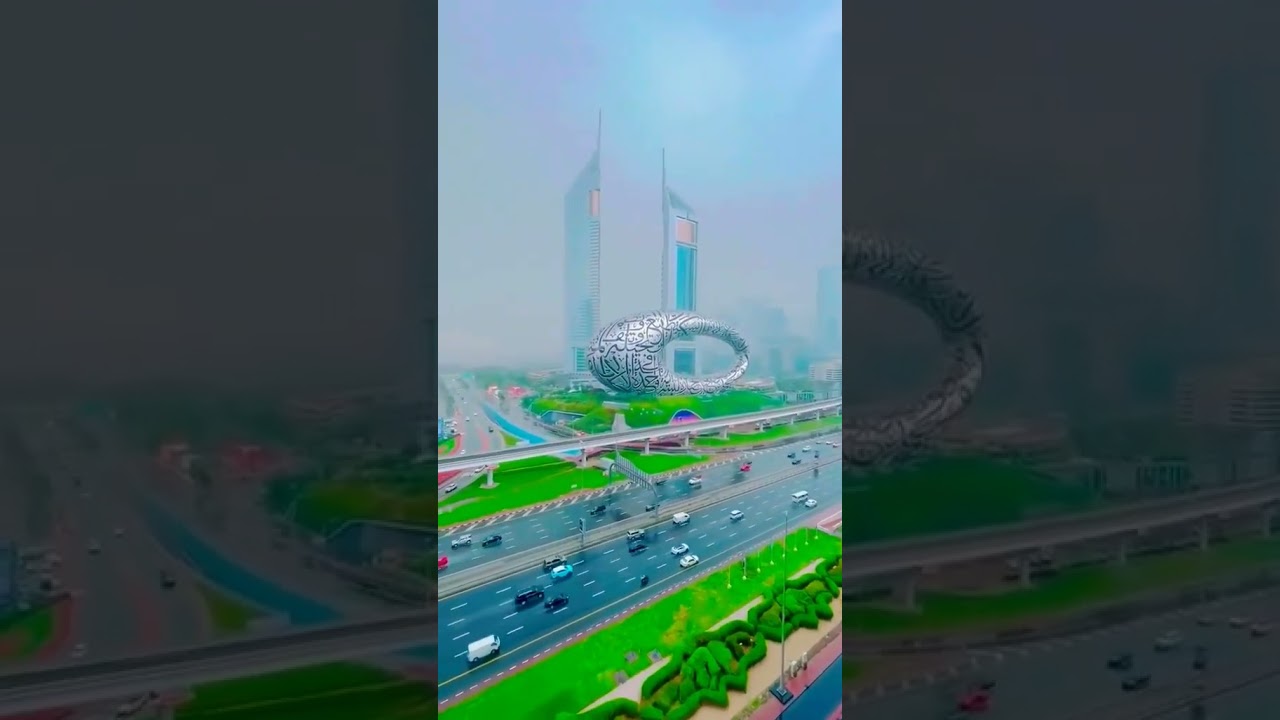 Sheikh Zayed Road Dubai | Museum of the Future | Emirates tower