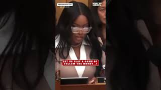 Rep Jasmine Crockett Plays A Game Of FOLLOW THE MONEY, Leaves GOP Speechless